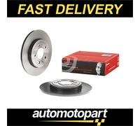 Brembo 2 x Rear Brake 288mm Disc Set fits Audi A4 Seat Exeo