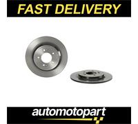 Brembo 2x Brake Discs Pair Solid fits KIA SPORTAGE QL 2.4 Rear 15 to 22 G4KJ 302