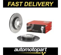 2x Brake Discs Rear For Jaguar E-Pace Land Rover Discovery BREMBO 08.C208.11