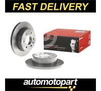 Brembo 2x Brake Discs Pair Solid fits MERCEDES SPRINTER 907 3.0D Rear 2018 on OM