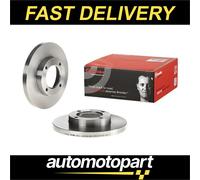 Brembo 2x Brake Discs Pair Solid fits PIAGGIO PORTER 1.3 Front 1998 on 210mm Set