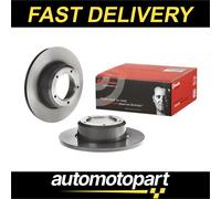 Brembo 2x Brake Discs Pair Solid fits RANGE ROVER VOGUE 3.9 Front 88 to 91 298mm