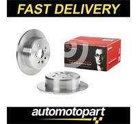 Brembo 2x Brake Discs Pair Solid fits TOYOTA CORONA T21 2.0 Rear 95 to 99 3S-FE