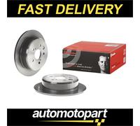 Brembo Brake Disc 08.A635.11 - Rear Solid UV-Coated 291mm - Pair for LEXUS IS II/III