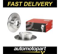 Brembo 2x Brake Discs Pair Solid fits VAUXHALL MOVANO A 3.0D Rear 03 to 10 305mm