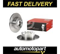 Brembo 2x Brake Discs Pair Solid fits VAUXHALL MOVANO B 2.3D Rear 2010 on 305mm