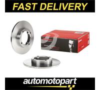 Brembo 2x Brake Discs Pair Solid fits VAUXHALL RASCAL 1.0 Front 86 to 89 F10A 21