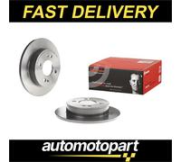 Brembo 2x Brake Discs Pair Solid Rear 234mm 08.C650.11 Set 58411B4300 58411B9000