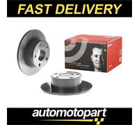 Brembo 2x Brake Discs Pair Solid Rear 245mm 08.5743.11 Set 4A0615301A 4A0615601A