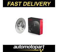 Brembo 2x Brake Discs Pair Solid Rear 249mm 08.9512.27 Set 1619237980 424919 New