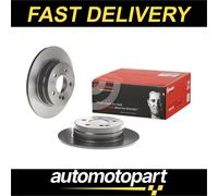 Brembo 08.A737.11 Rear UV Coated Brake Disc - Set of 2