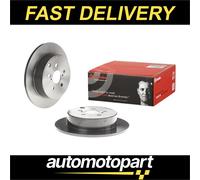 2x Brake Discs Solid Rear 280mm 08.A335.11 Brembo 4243105030 4243105060