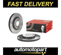 2x BREMBO 09.C541.11 Brake Disc Front Internally Vented Braking System Fits Ford