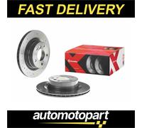 Brembo Xtra 2 x Rear Brake Perforated 300mm Disc Set fits BMW 3 4 Series