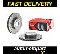 2x Brake Discs Vented Grooved Front 276mm 09.5674.2X Brembo 26300AE00A