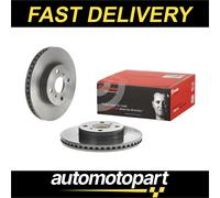 Brembo 2x Brake Discs Pair Vented Front 255mm 09.A707.11 Set 435120D090 New