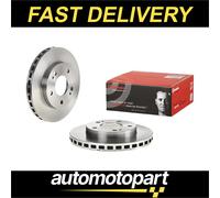 Brembo 2x Brake Discs Pair Vented Front 256mm 09.5640.20 Set MB618799 MB668108
