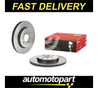 Brembo Brake Disc Set Internally Vented fits Suzuki Swift III 2010-2017 1.2 1.6