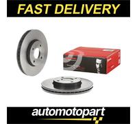 09.B588.21 Front Brake Discs 2 Pieces Pair 278mm Diameter Vented Braking Brembo