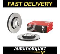 Brembo 2x Brake Discs Pair Vented Front 280mm 09.8137.31 Set 7701208848 Quality