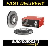 Brake Disc x2 Front Fits Audi A3 Sportback Convertible Seat - Brembo 09.9167.11