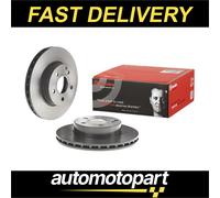 BREMBO 09.A736.11 2x Brake Discs Front Internally Vented Fits Mercedes C-Class