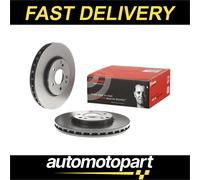 Brembo 09.8304.21 Front UV Coated Brake Disc - Set of 2