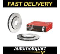 Brembo Front Brake Discs Vented 302mm Pair - 09.N124.11