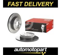 Brembo 2x Brake Discs Pair Vented Rear 292mm 09.8969.21 Set 43206049VA Brand New