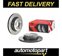 Brembo Brake Disc XTRA LINE 09.9573.1X - 320 mm Perforated Vented Coated High-Carbon for BMW X3