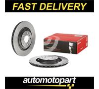 2x BREMBO 09.9767.11 Brake Disc Rear Internally Vented Fits Audi A6 A6 Allroad