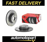 BREMBO Brake disc XTRA LINE - Xtra perforated/vented 09.B569.1X Brake rotor,Brake discs BMW,TOYOTA,X3 (F25),X4 (F26),PRIUS Liftback (NHW20_)