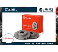 BREMBO 2x Brake Discs Vented Front Axle Braking Fits Hyundai Sonata 09.5282.10