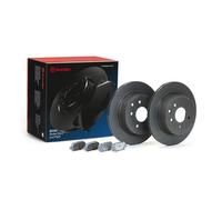 Brembo Beyond Line EV Brake Discs and Pads Kit KT08020 Fits Nissan - Durable