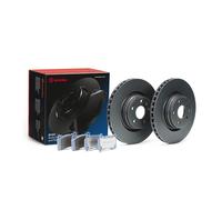 Brembo Brake Kit KT 08 021 102509900B Internally Vented 355mm Fits Tesla Model S 2012-2017