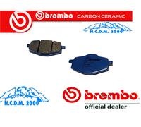 Brembo Blue Carbon Ceramic Rear Brake Pads Yamaha XT 600 Tenere 1987