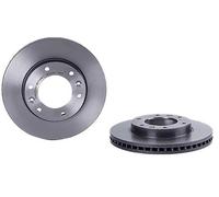BREMBO Brake Disc Vented Front Axle Braking Fits Kia Sedona 09.A632.11
