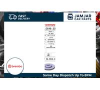 Brembo Brake Disc 09.D549.23 Prime Line, Front, 349mm Lightweight Vented Two-Piece