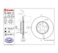 Brembo Brake Disc Single - 09.A820.11