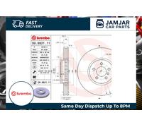 Brembo Front Single Vented UV Coated Brake Disc 09.9921.11 - Fits BMW