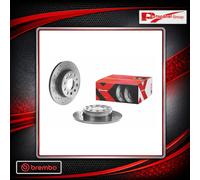 BREMBO Brake Disc Rear Fits Audi A3 Seat Altea Altea XL Toledo Skoda VW