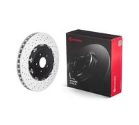 BREMBO Brake Disc Vented Front Axle Braking Fits Nissan GT-R 09.A187.13