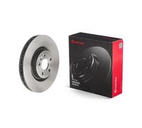 BREMBO Brake Disc Vented Front Axle Braking Fits Jaguar E-Pace 09.C821.11