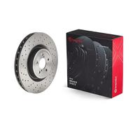 BREMBO Xtra Vented Brake Disc - Drilled - Fits Subaru - 09.7812.1X - Quality