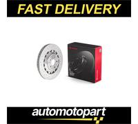 Brake Disc Single Vented fits AUDI RS3 8V 2.5 Front 17 to 20 370mm Brembo