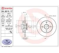 Brembo Brake Discs 10473532A