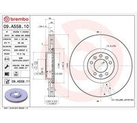 Brembo 09.A558.11 Front UV Coated Brake Disc - Single Piece
