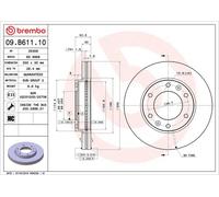 Brembo Brake Discs 10485048A