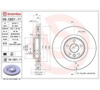 BREMBO 09.C821.11 Brake disc
