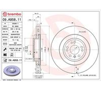 BREMBO Brake disc MERCEDES-BENZ 09.A958.11 A1664210712,A1664211400,1664210112 Brake rotor,Brake discs,Brake rotors 1664210712,1664211400,A1664210112